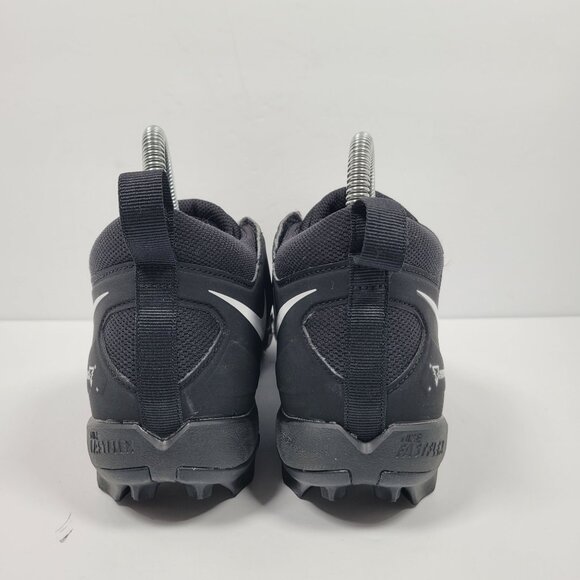 Nike Alpha Menace 3 Shark Men’s Black & White Football Cleats CV0582-001 US Sz 8 - Picture 4 of 8